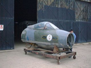 Sit in the cockpit of a Hawker Hunter XE664